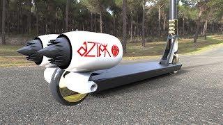 Aztek Scooters: World's First Jet Powered Scooter