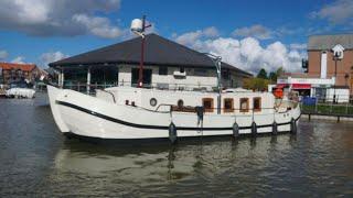 Tjalk 11 Dutch Barge Walkthrough - Ex Celebrity Boat - £109,950