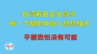 【游侠小周】台湾著名企业真多，每一个都跟中国人息息相关，平替恐怕没有可能