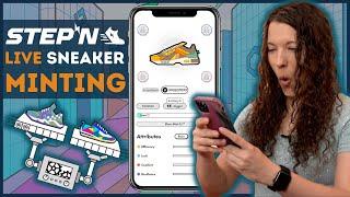 STEPN Live Sneaker Minting – Mein 3. Mint - Nahezu perfekte Attribute! | STEPN Deutsch