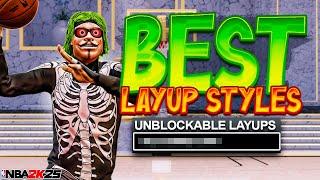 BEST *UNBLOCKABLE* LAYUPS FOR EVERY BUILD ON NBA 2K25! FASTEST LAYUP PACKAGES FOR EVERY RATING