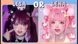 Lisa or Lena (Sanrio Edition) Compilation | I Quiz #lisa #lena #sanrio #kuromi #trending