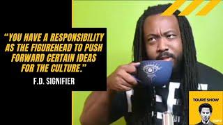 F.D. Signifier talks the responsibility to The Culture that rappers have