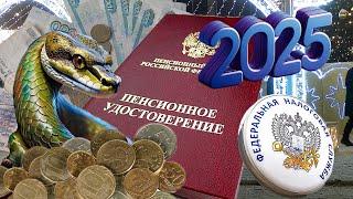 Пенсии 2025 Год - Новые Выплаты И Законы Для Пенсионеров РОССИИ.