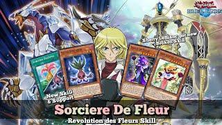 Sherry LeBlanc got New Skill! New Fleur Deck with Revolution des Fleurs Skill [Yu-Gi-Oh! Duel Links]