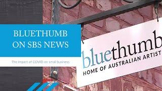 Bluethumb on SBS World News