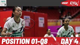 BWF World Junior Mixed Team Championships 2024 | Malaysia vs. Denmark | Position 01-08