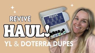 revive essential oils haul - Young Living and Doterra Dupes