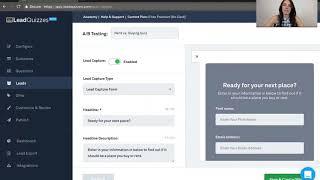 LeadQuizzes Walkthrough