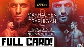 UFC 311 Predictions Makhachev vs Tsarukyan 2 Full Card Betting Breakdown