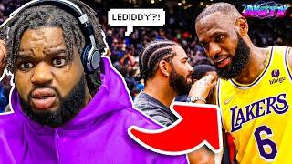 Lakers Fan Reacts To DRAKE DISSED LEBRON JAMES? Fighting Irish Freestyle