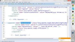 49 Apache Log4J API HTML Appender