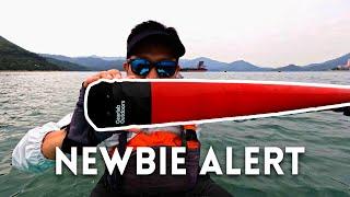 GEARLAB AKIAK. Greenland Kayak Paddle beginner.