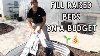 PRO Gardening Tip HOW TO Fill Raised Beds Without Breaking the Bank!