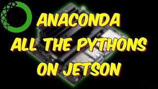 Install Anaconda on NVIDIA Jetson Tutorial - All the Pythons for AI & ML!