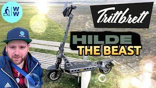 Trittbrett HILDE The Beast  eScooter mit Strassenzulassung ABE, 2025, Hilde 2, Dual Motor