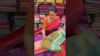 Mayuri Collections"Semi Silk Saree with Annam Motifs | templedesigner.com