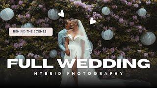 WEDDING PHOTOGRAPHY BEHIND THE SCENES | Full Wedding Day | shot on Canon R5 cameras