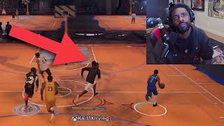 Kyrie Irving Plays NBA 2K25 (LIVE)