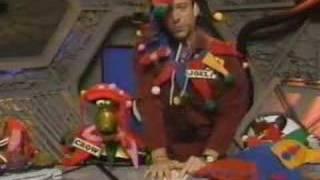 MST3K: Joel and the bots jester-ing