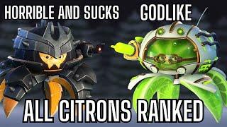 Ranking all CITRONS in PVZ GW2!