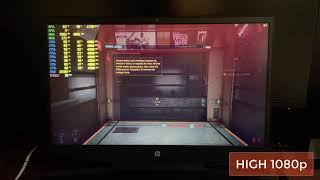 HP Pavilion Gaming 17 - Test in Cyberpunk 2077