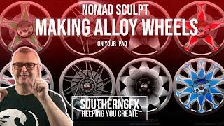 NOMAD SCULPTING - Design a wheel using Radial Symmetry - Nomad new release