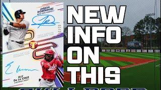 BRAND NEW 2024 BASEBALL CARD RELEASE DATES! THIS IS INTERESTING…