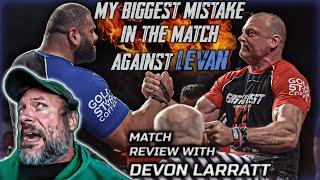 DEVON LARRATT about his match against LEVAN