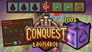 The NEW Astral Boxes Are INSANE! Loot From 100 Astral Boxes - I GOT EXTREMELY LUCKY! Conquest RSPS