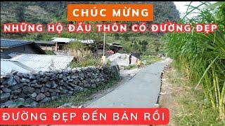 Huyền Thoại Sá Lủng _ Team CHAO VLOG - Những Hộ Đầu Thôn Đã Có Đường Đẹp - Chá Vùng Cao