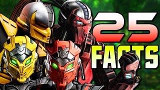 25 Facts About Cyrax & Sektor From Mortal Kombat That You Probably Didn't Know! | MK 1 Khaos Reigns