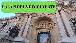 LE PALAIS DE LA DECOUVERTE A PARIS