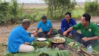 Nồi Lẩu Mắm Thập Cẩm Ếch Rắn Quá Ngon Nhưng Bỏ Chạy Gì Cơn Mưa Bất Chợt.Góc Làng Quê#1374