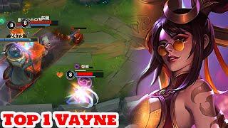 Wild Rift Vayne - Top 1 Vayne Gameplay Rank  challnger