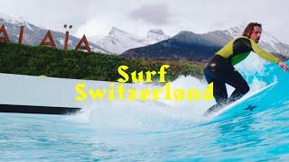 SURFING IN SNOWING SWITZERLAND | VON FROTH