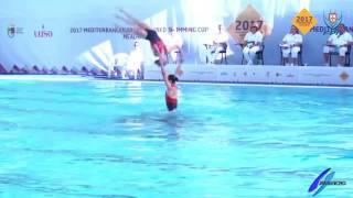 Jelsincro 08 RUSSIA RUTINA LIBRE COMBINADA SYNCHRONISED SWIMMING MEDITERRANEAN CUP 2017