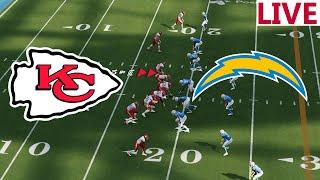 LIVE Kansas City Chiefs  VS Los Angeles Chargers/ NFL  WEEK 4/NFL SEASON /NFL Madden