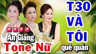 Karaoke Nhạc Chế Ý Nghĩa - NGUYỄN PHƯƠNG HẰNG - T30 VÀ TÔI Tone Nữ - Đoạn Buồn Đêm Mưa