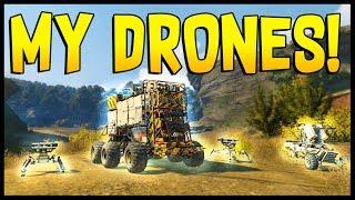 Crossout - DON'T TOUCH MY DRONES! Insanely Fast Low Powerscore Build - Crossout Gameplay