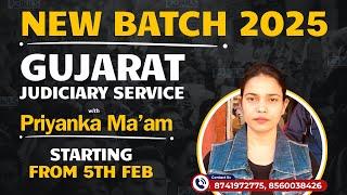 Gujarat Judiciary Special - New Batch Gujarati Language For GJS