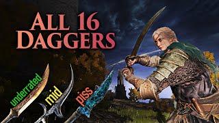 Ranking All 16 Elden Ring Daggers From Worst to Best (Patch 1.10)