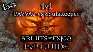 15# 1v1 Pro Replay Commentary - Armies of Exigo