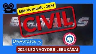 2024 LEGNAGYOBB LEBUKÁSAI! A fedélzeti kamera nem kegyelmezett idén sem. Rengeteg eljárás indult!