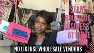 Designer Wholesale Vendor No License Needed | No License Wholesale Vendors List!