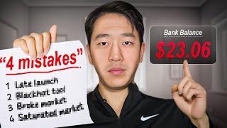 4 Mistakes That Bankrupt My First SaaS (Don't Do This)