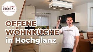 Offene Wohnküche mit Stil: Individuelle Planung & Designlösungen von Gutsmann Küchen