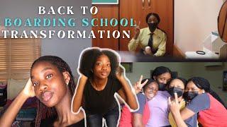 BOARDING SCHOOL TRANSFORMATION VLOG *pandemic edition*