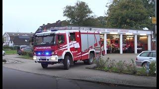 Vollalarm Anrückende FFler Feuerwehr Lägerdorf Feuer auf Firmenglände Feu2 Y