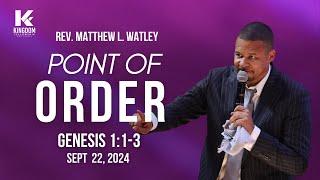 10AM Live | Point of Order | Rev. Matthew L. Watley